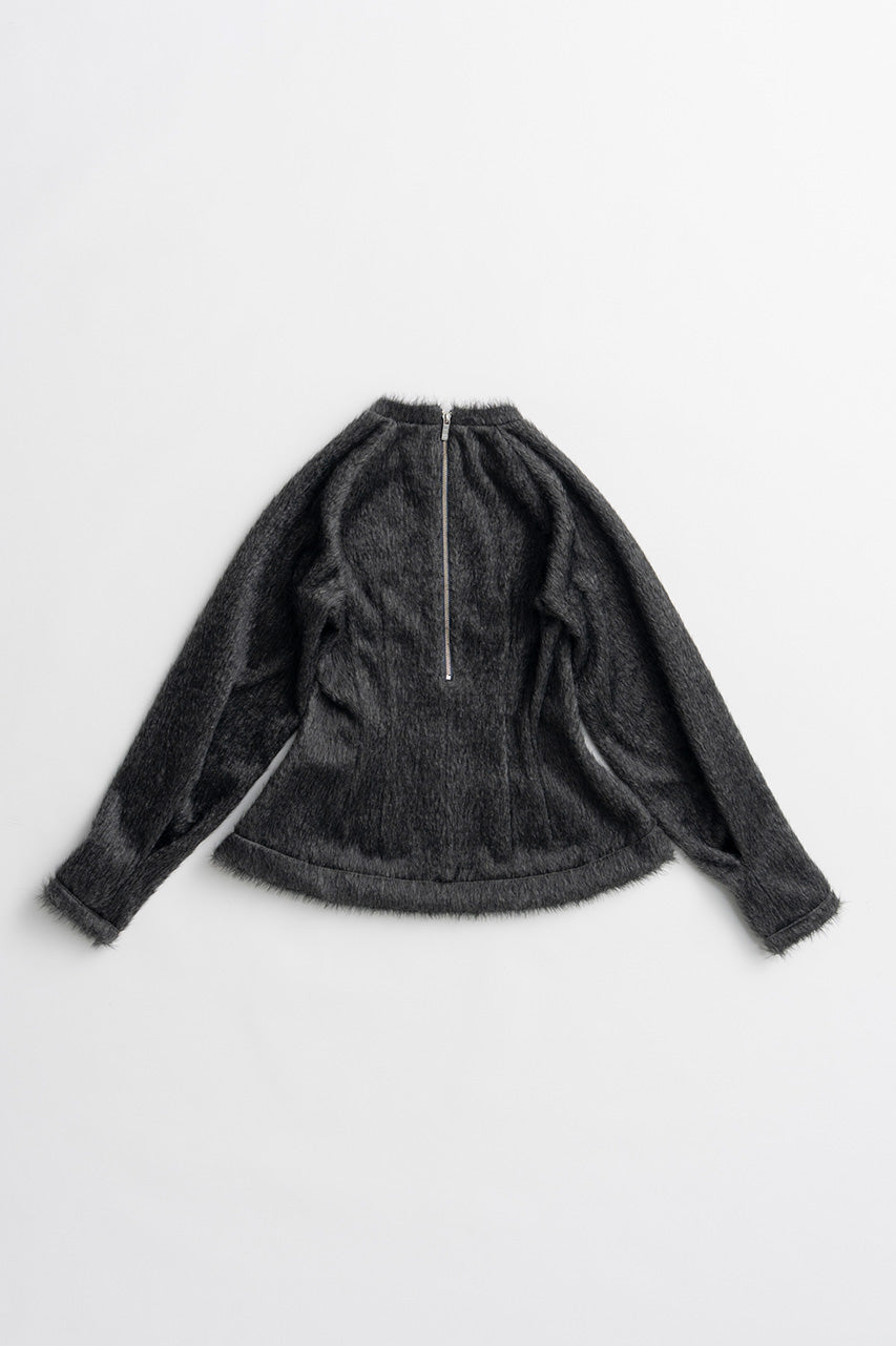 Waist-Shaped Shaggy Top - 2026WINTER