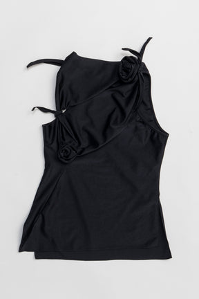 Asymmetric Flower Top - PRE ORDER