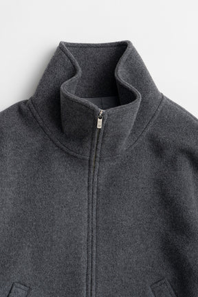 Stand Collar Short Coat - 2026WINTER
