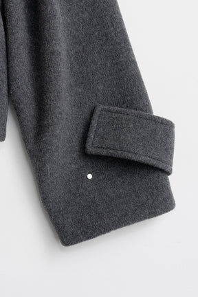 Stand Collar Short Coat - 2026WINTER