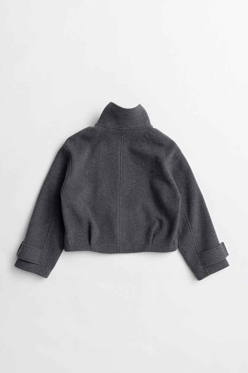 Stand Collar Short Coat - 2026WINTER
