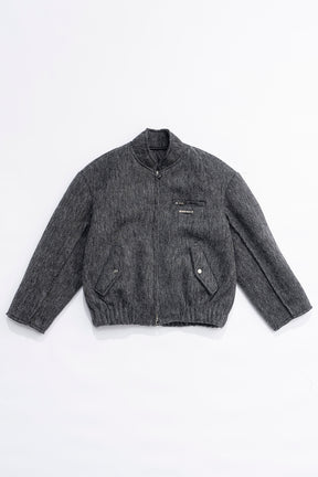 【24WINTER PRE ORDER】Wool Shaggy Blouson