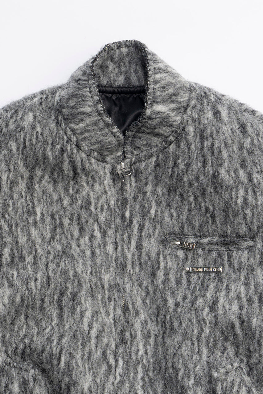 [24Autumn PRE ORDER] WOOL SHAGGY BLOUSON