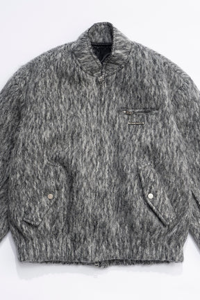 【24WINTER PRE ORDER】Wool Shaggy Blouson