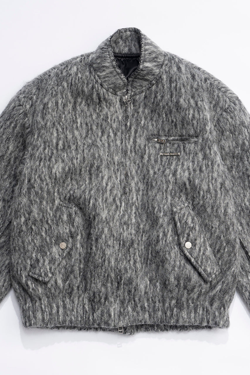 [24Autumn PRE ORDER] WOOL SHAGGY BLOUSON