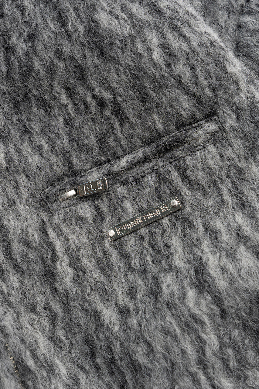 【24WINTER PRE ORDER】Wool Shaggy Blouson