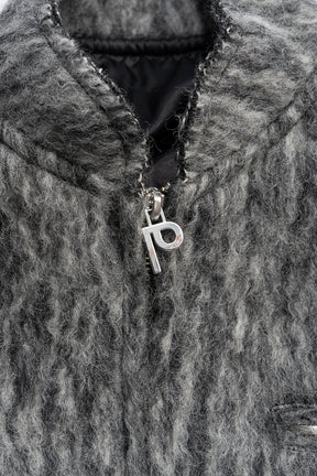 [24Autumn PRE ORDER] WOOL SHAGGY BLOUSON