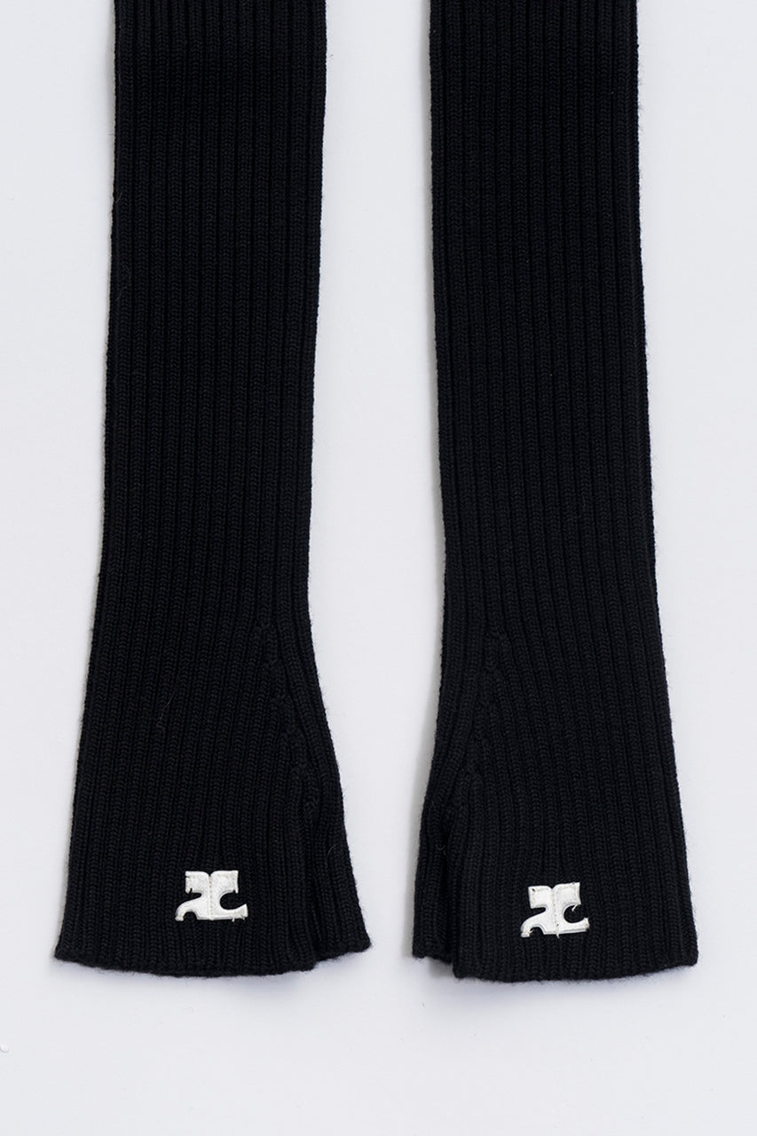 [Weboff Part number] Mittens AC Rib Knit Wool