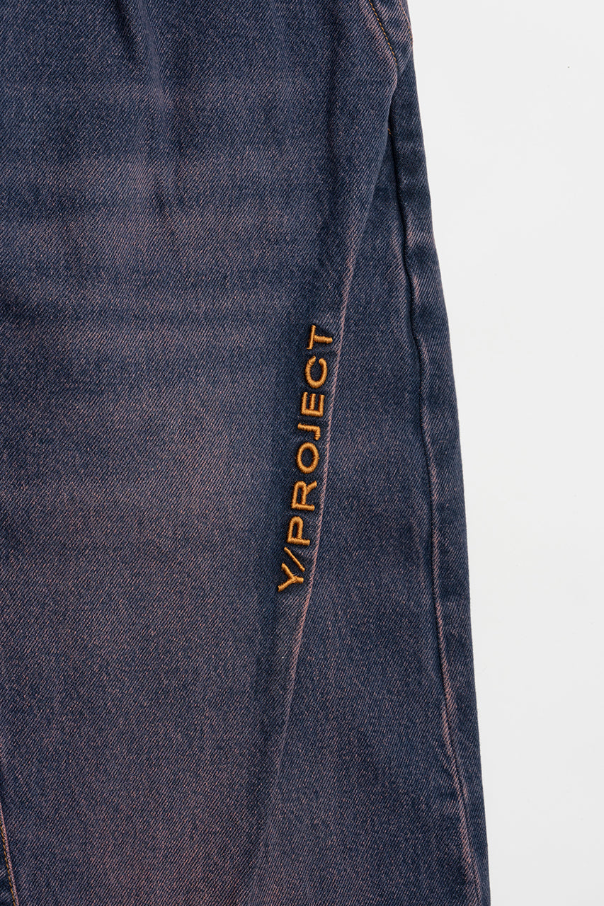 Pinched Logo Souffle	 Jeans