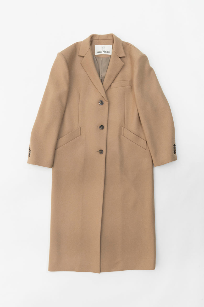 [Weboff Part number] Melton Single Chester Coat