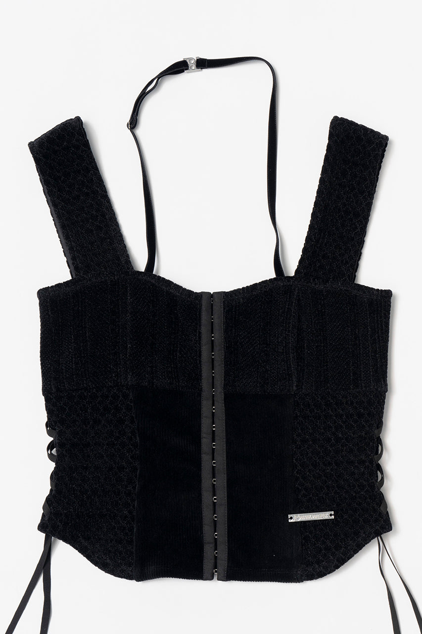 【24AUTUMN PRE ORDER】Mole Jacquard Bustier