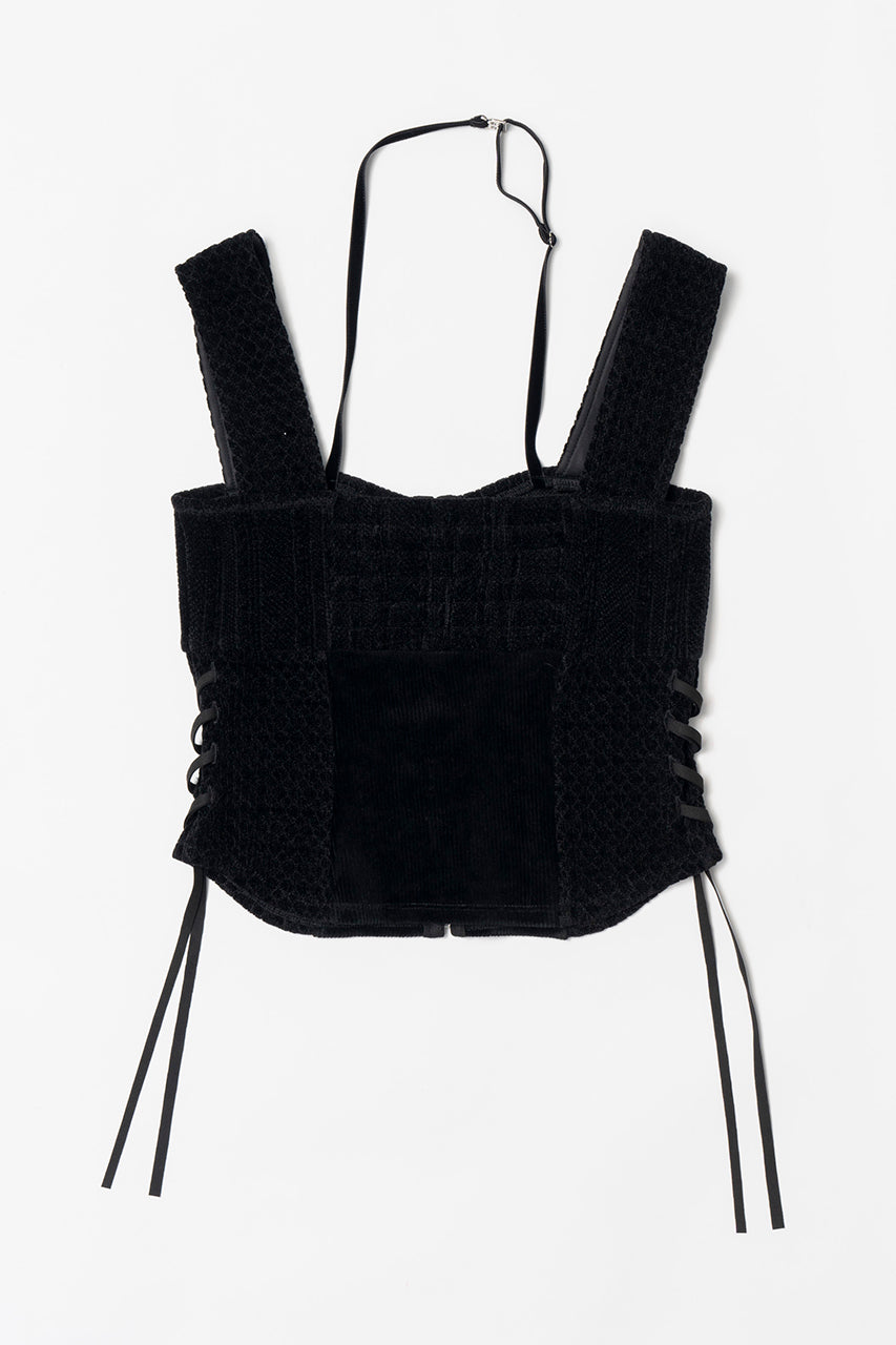 【24AUTUMN PRE ORDER】Mole Jacquard Bustier