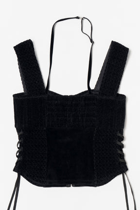 【24AUTUMN PRE ORDER】Mole Jacquard Bustier