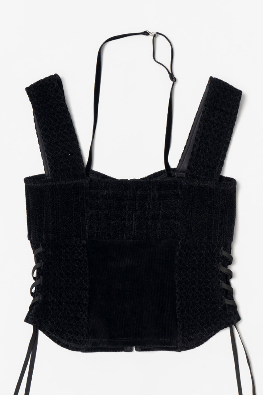 [24Autumn PRE ORDER] MOLE JACQUARD BUSTIER