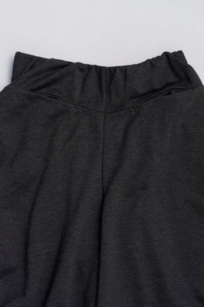 Drape Front Sweat Pants - 2025 WINTER