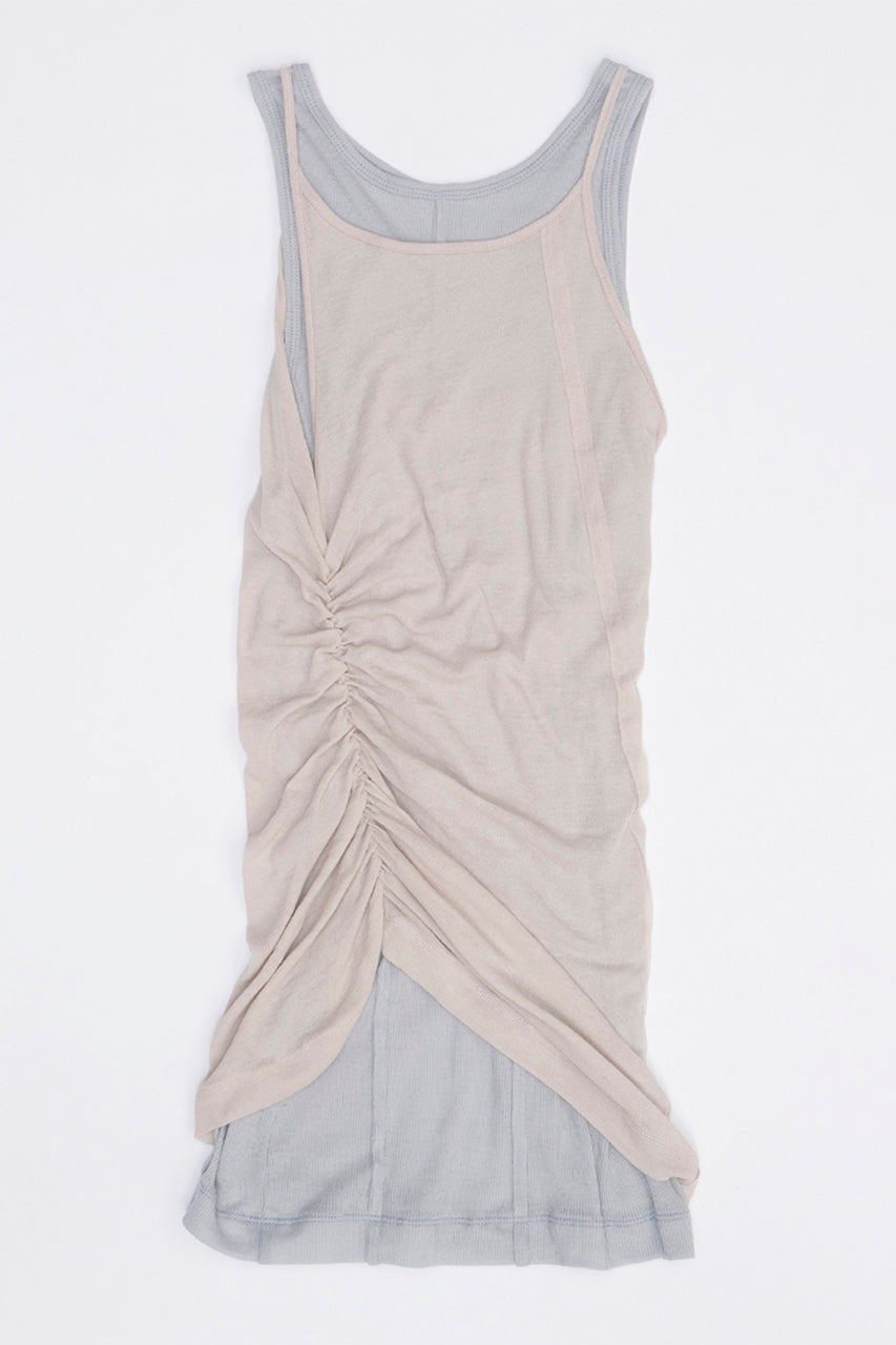 Gauze Layered Tank Top