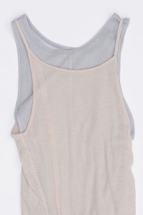 Gauze Layered Tank Top