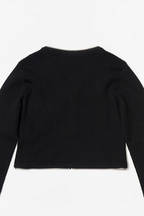 Obovate LS Knit