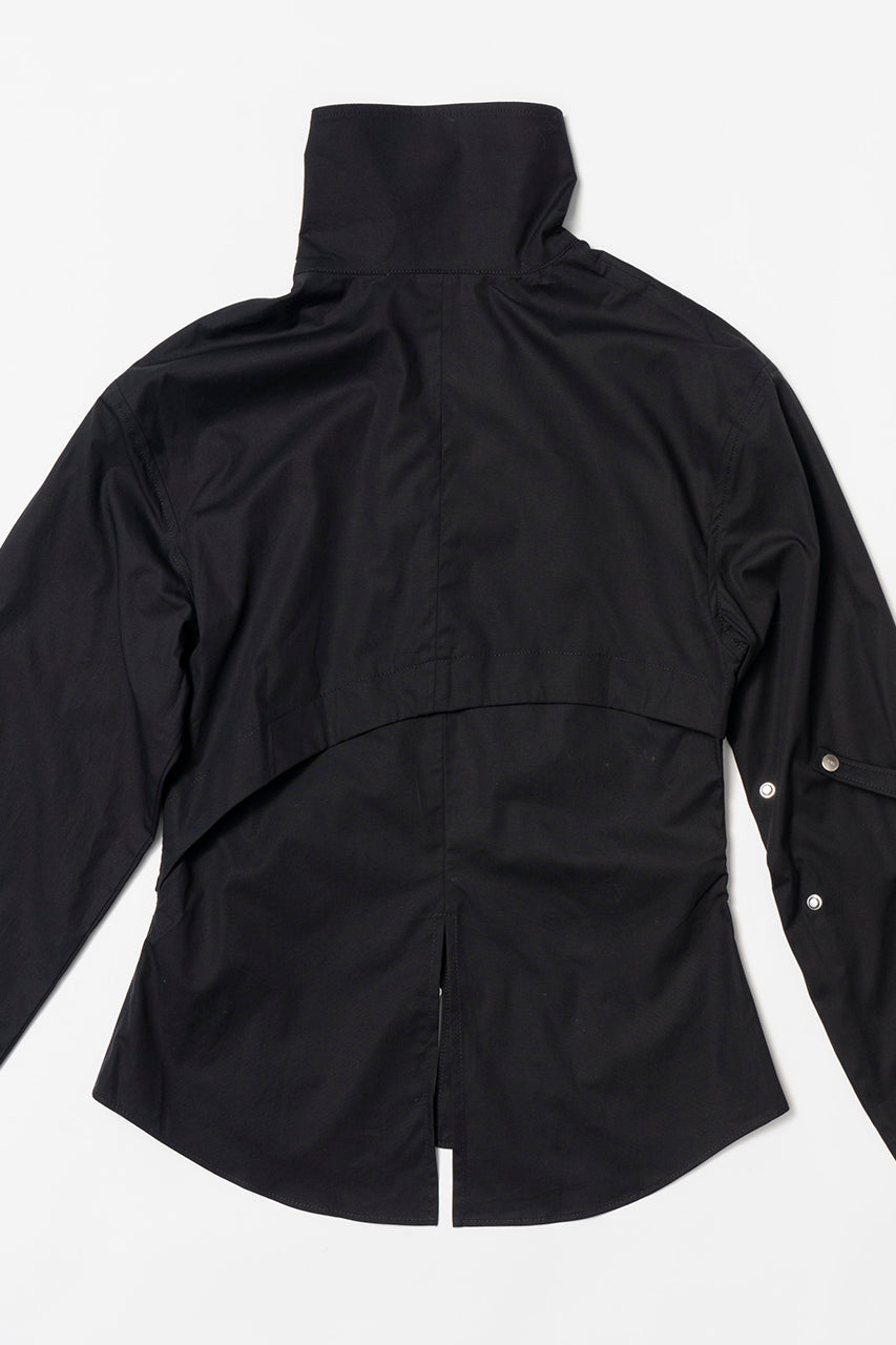 Fitted Carabiner Shirt Jacket