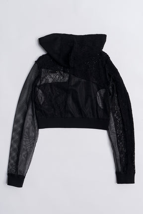 Lace Collage Hoodie