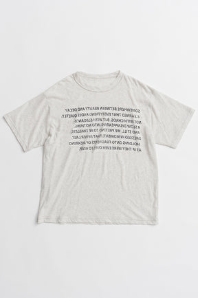 Text Print T-shirt