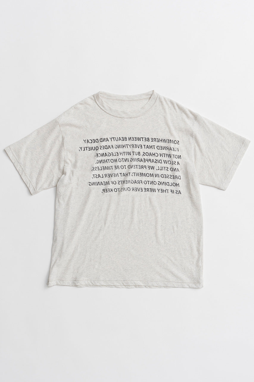 Text Print T-shirt