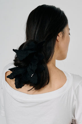 Pierced Lace Scrunchie