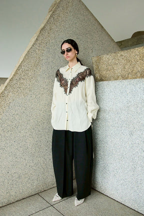 Lace Combination Shirts - 2026 SPRING