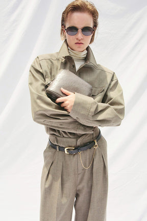 Silk Nep Overshirt - 2026AUTUMN