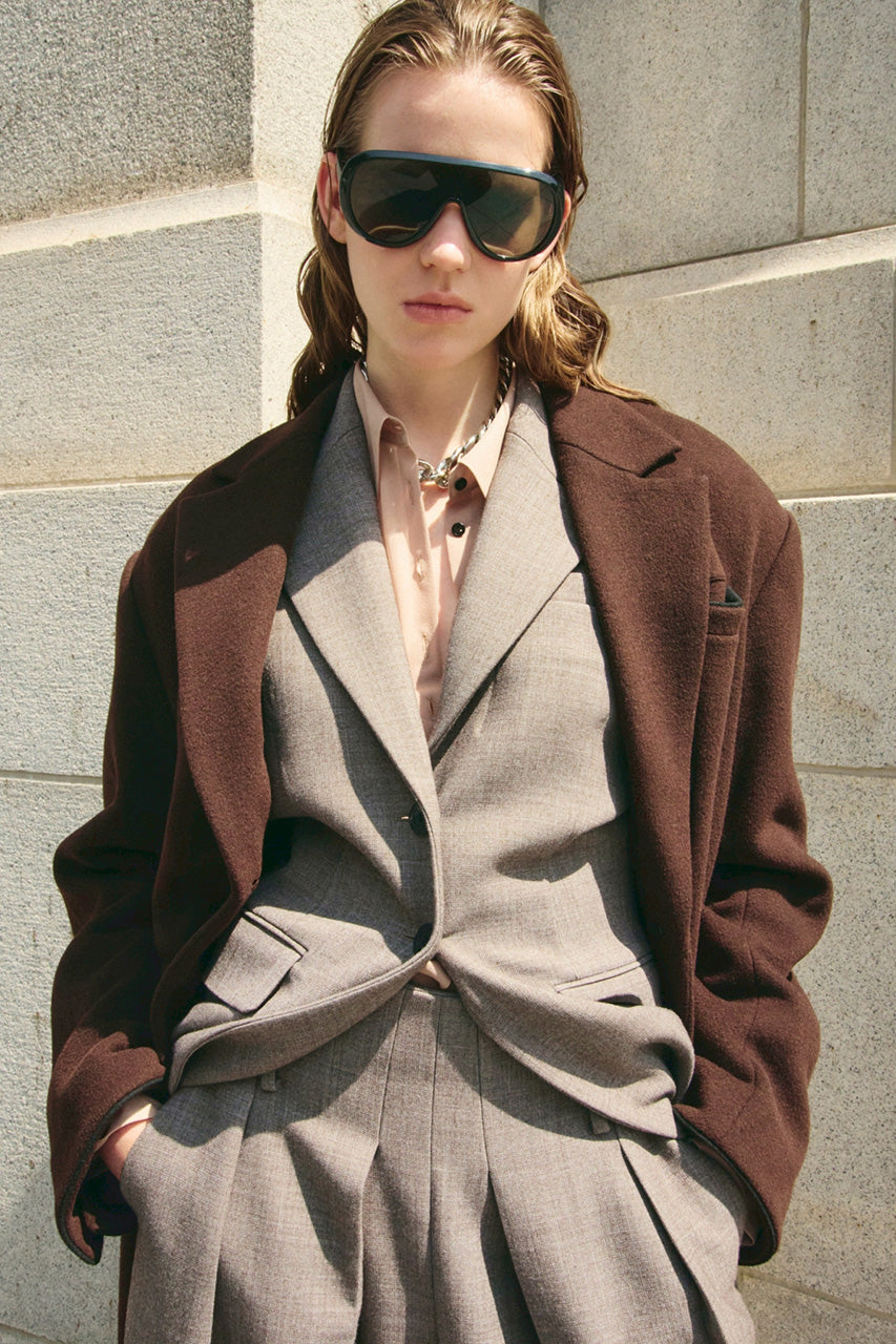 Puff Waist Single Jacket - 2026AUTUMN
