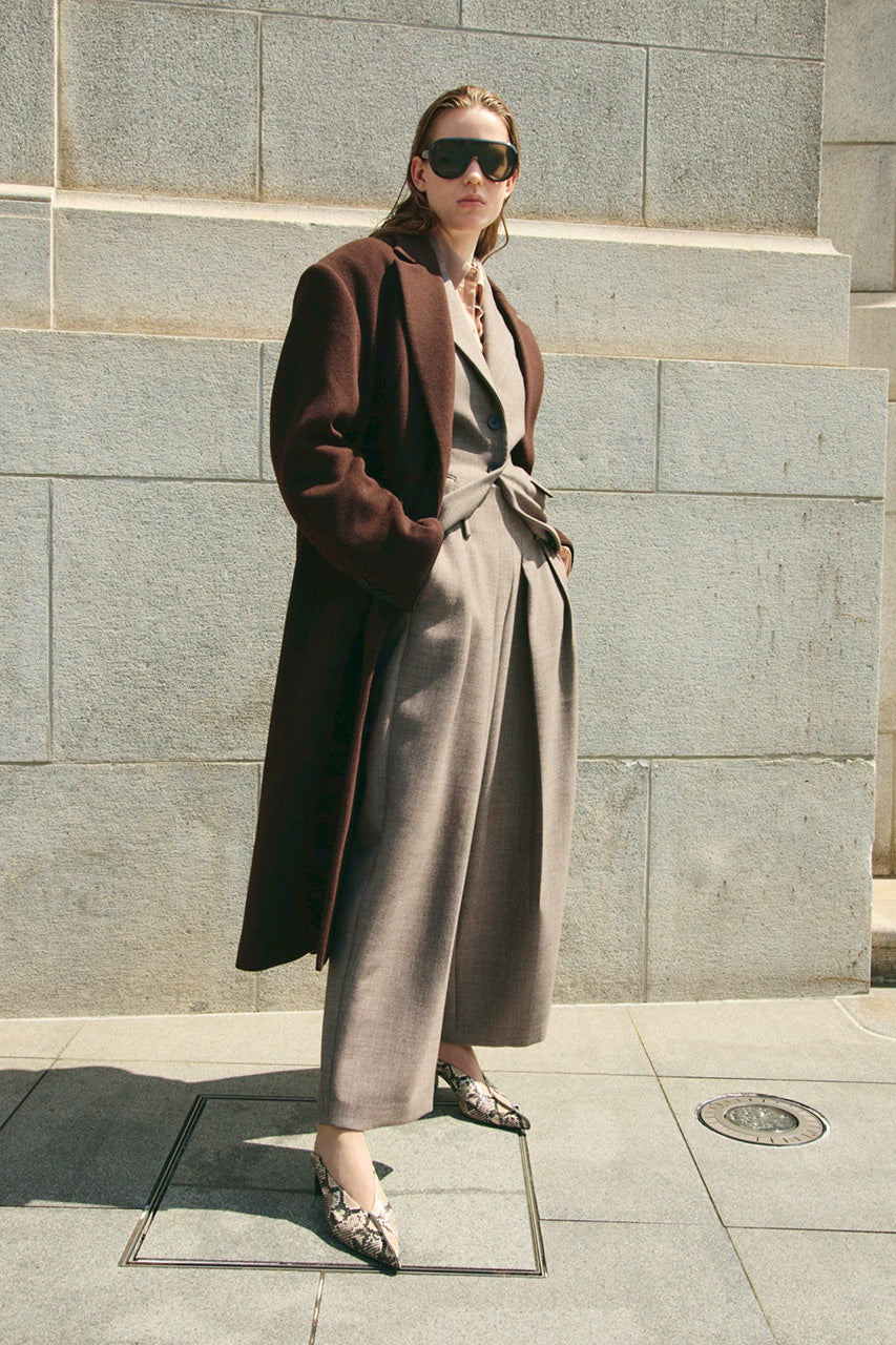 Puff Waist Single Jacket - 2026AUTUMN