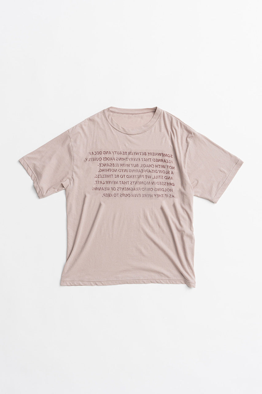 Text Print T-shirt