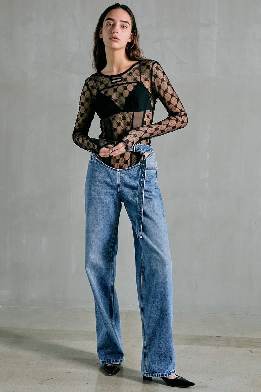 【予約商品】Monogram Lace Bodysuit