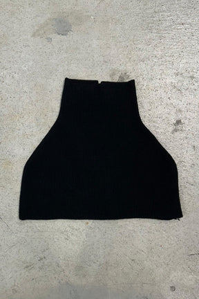 High-Neck Cape Knit - 2026WINTER