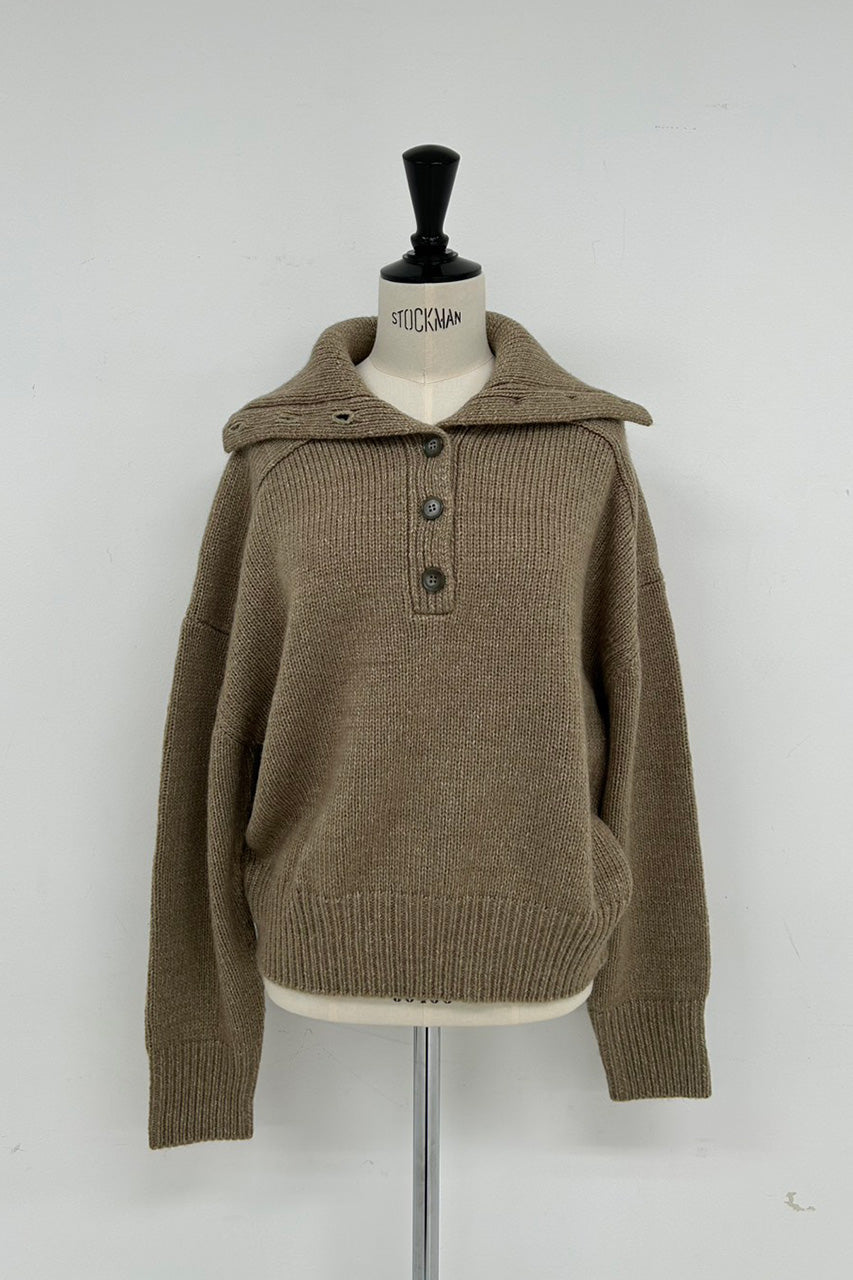 2WAY Polo Turtleneck Knit - 2026WINTER