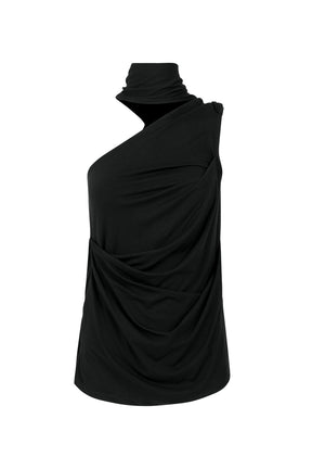 Sleeveless Dalters Top Soot