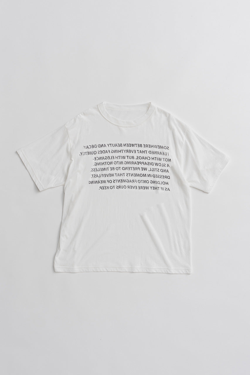 Text Print T-shirt