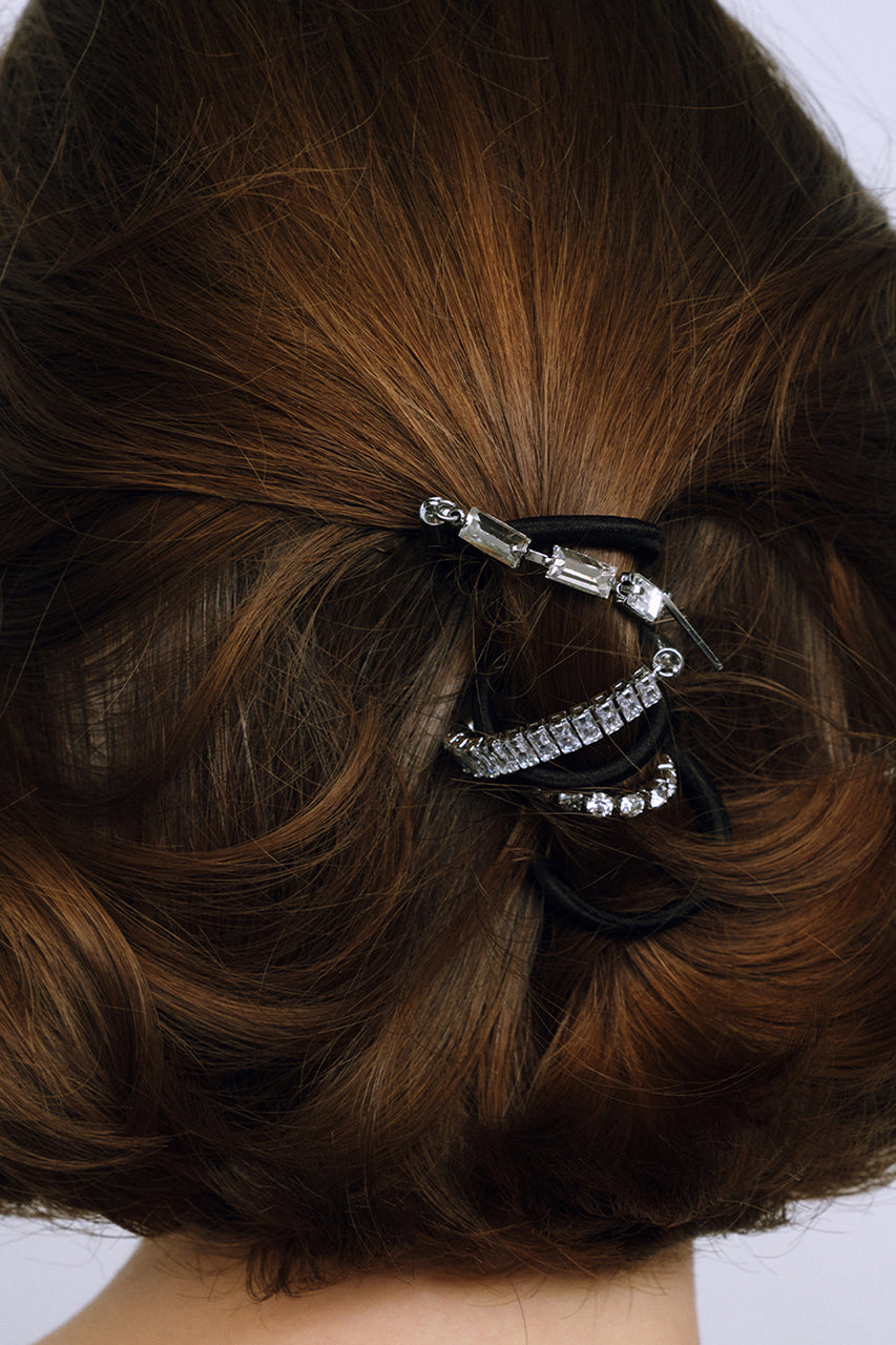 Rhinestone Hair Ties 3 Piece Set - 2025 2nd Collection