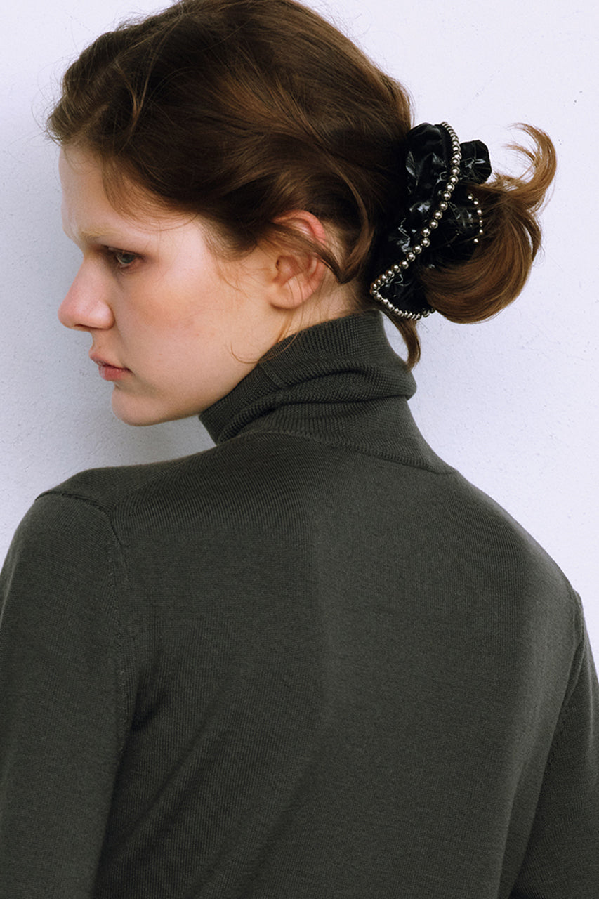 Patent Faux Leather Scrunchie - 2025 2nd Collection