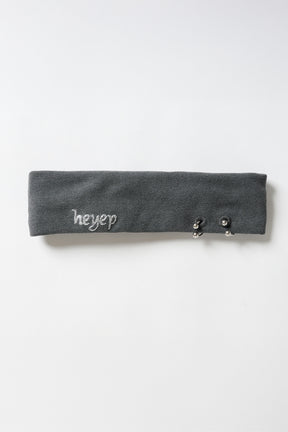 Pierced Sweatshirt Headband