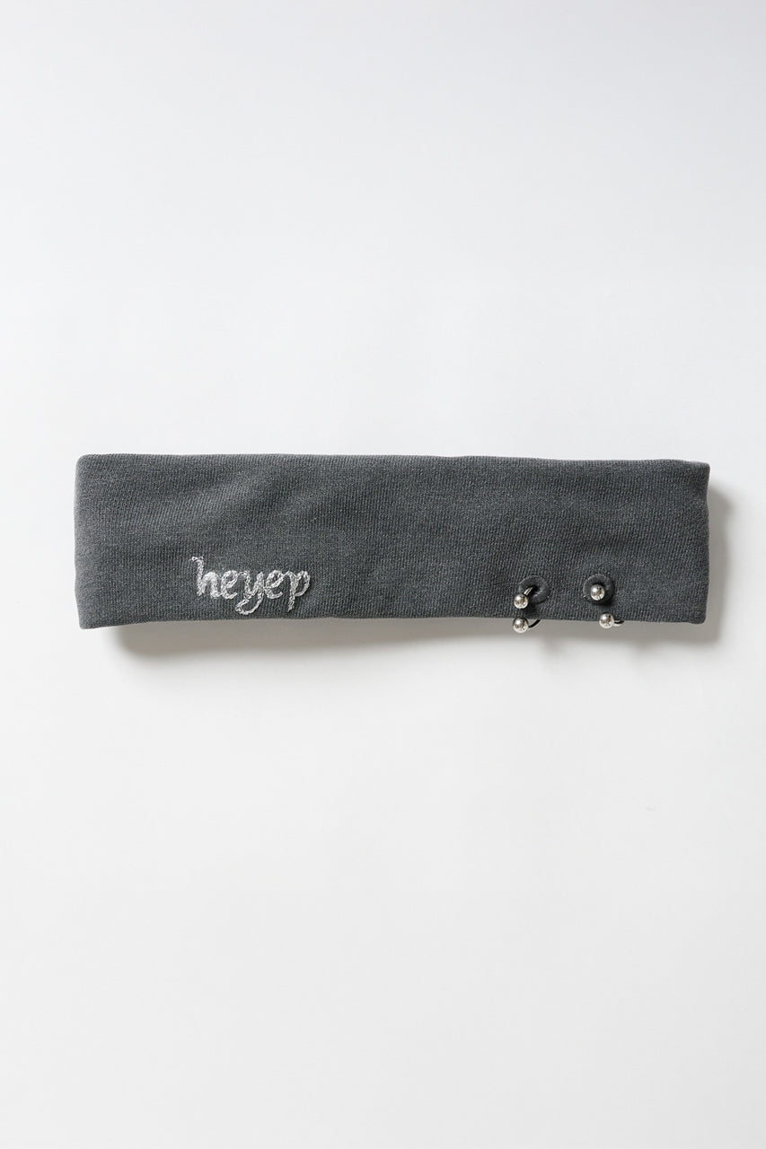 Pierced Sweatshirt Headband
