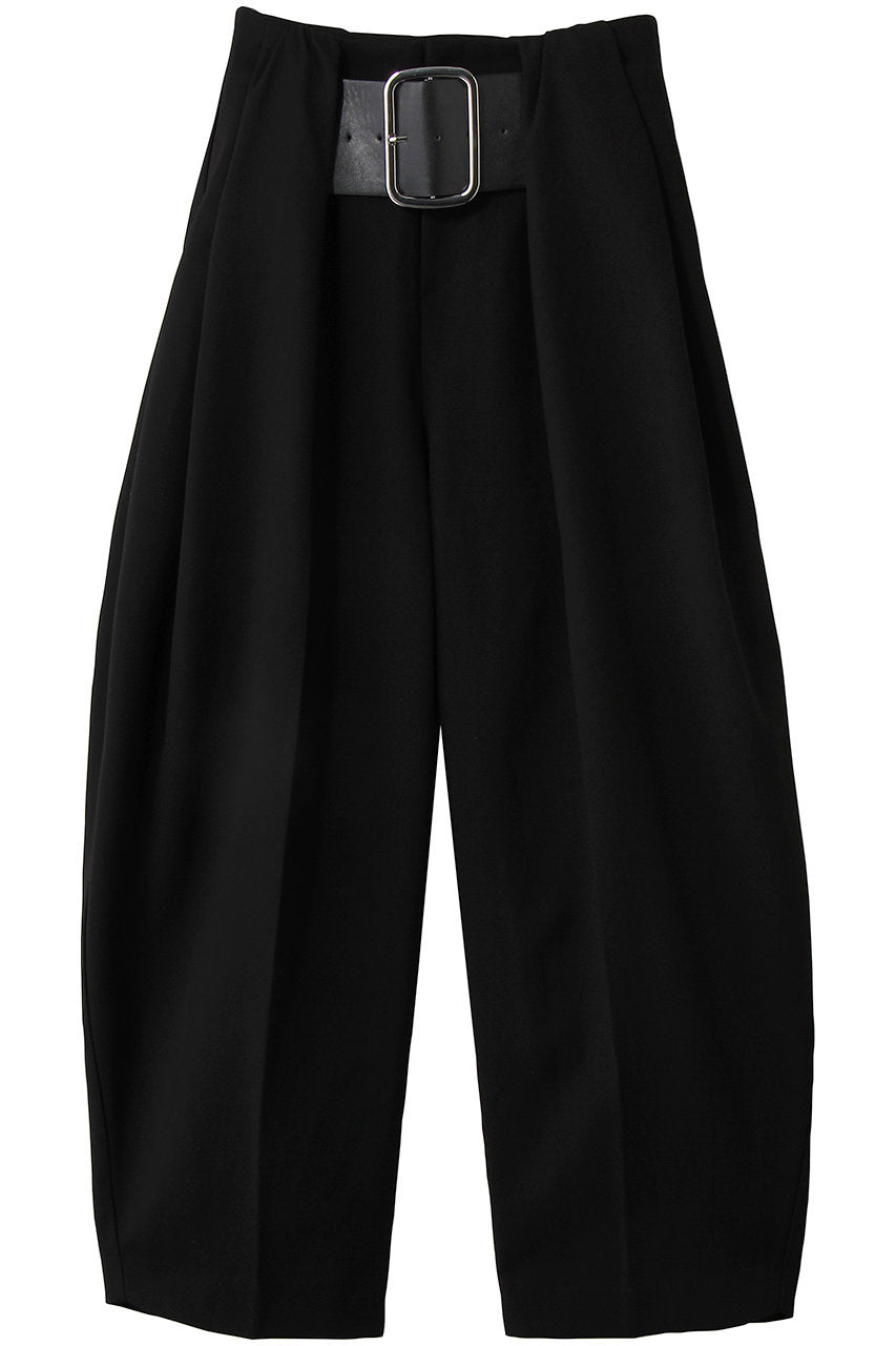High-Waist Belted Tuck Pants - PRE ORDER