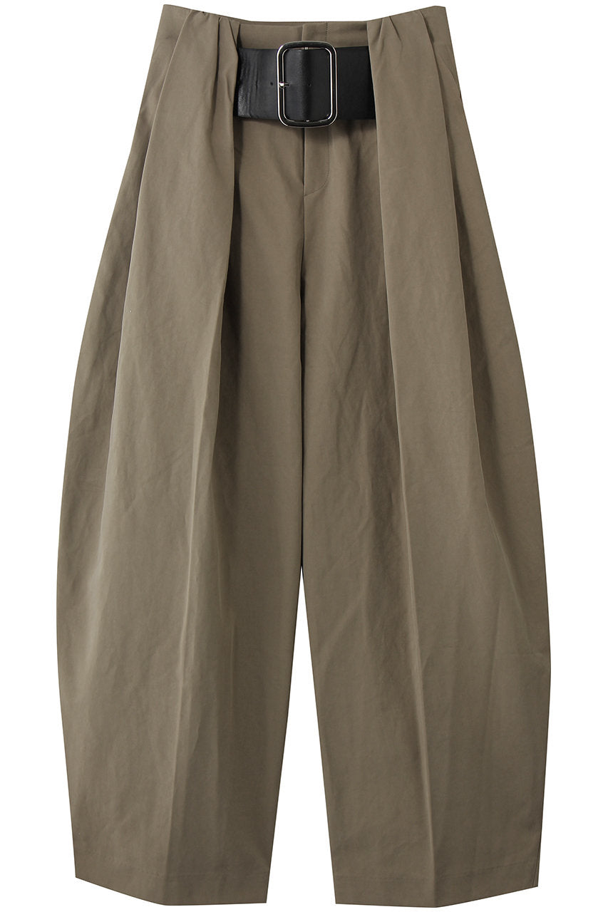High-Waist Belted Tuck Pants - PRE ORDER