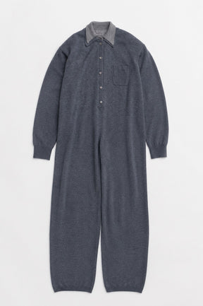 Knit Polo Jumpsuit - 2026AUTUMN