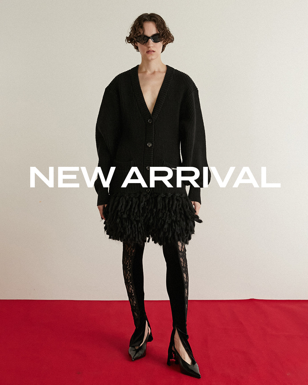 PRANK PROJECT◆ブラックトップス FREE SIZE PRANK PROJECT(プランク プロジェクト)｜バイカラークロップド