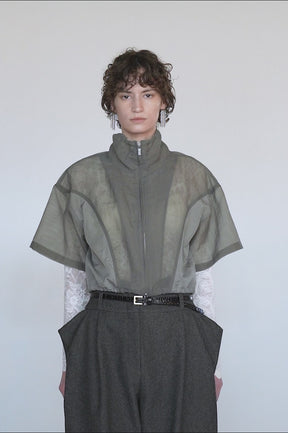 Sheer Ripstop Track Jacket - 26SUMMER