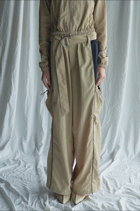 Belted Track Pants - 2026AUTUMN