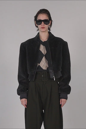 Short Hair Blouson - 2026AUTUMN