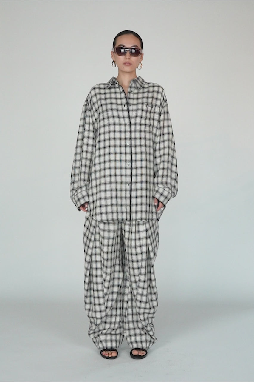 Karami Check Over Shirt - 26SUMMER