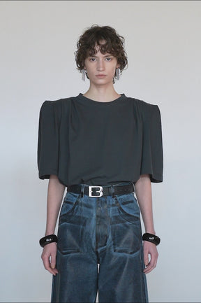 Power Shoulder Over T-Shirt